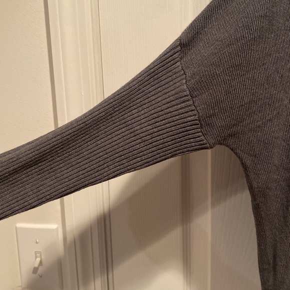 Don’t ask why one size gray sweater - Picture 2 of 3
